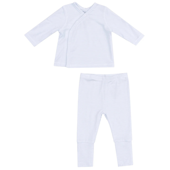 Angel Dear Light Blue TMH Set w/ Roll Over Cuff Pant