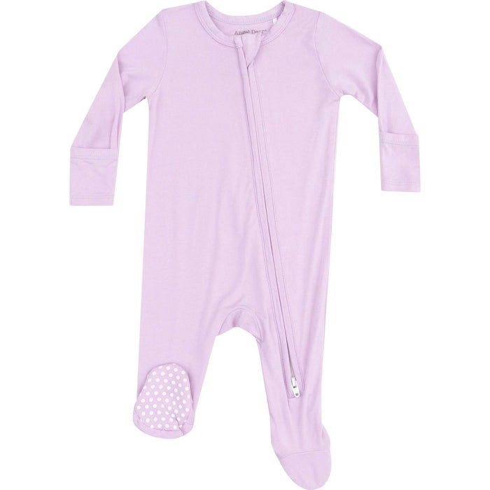 Angel Dear Purple 2 Way Zipper Footie