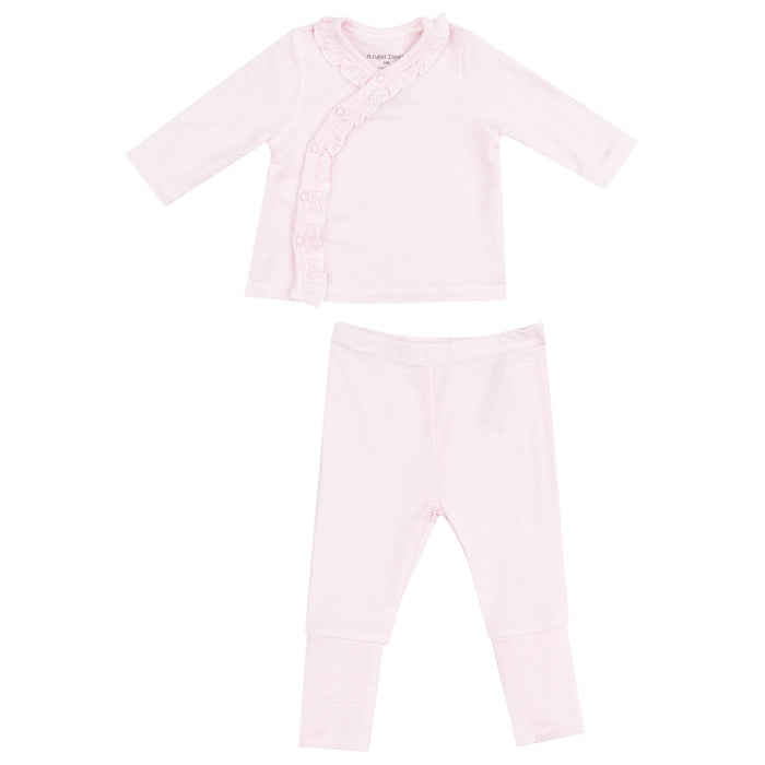 Angel Dear Baby Pink TMH Set w/ Roll Over Cuff Pants