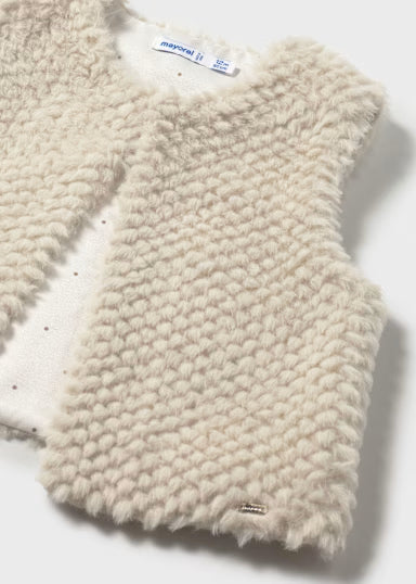 Faux Shearling Vest
