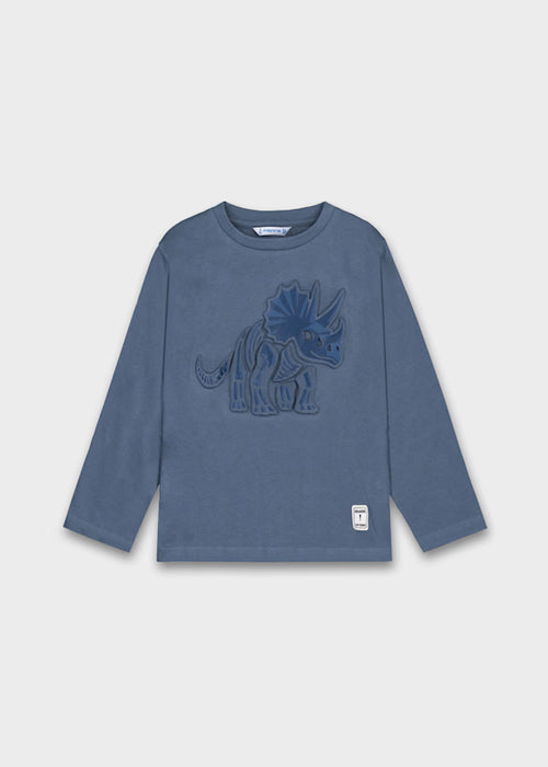 Embossed Dinosaur Shirt