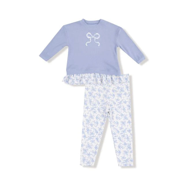 Romi Floral Pull Over + Leggings Set