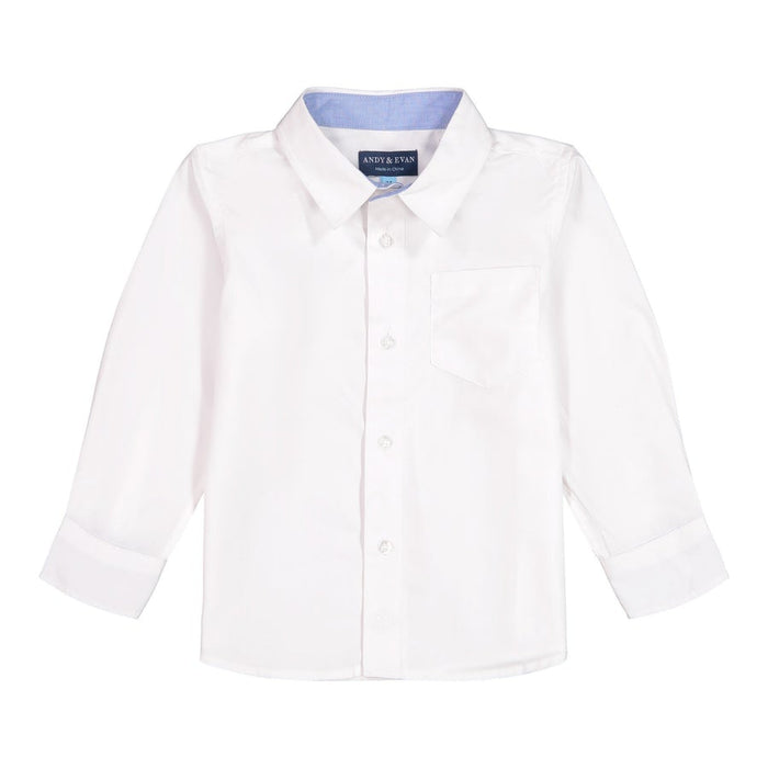 Andy & Evan White Button Down
